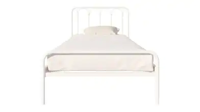 Металлическая кровать Corsa, цвет белый шагрень в спальню Askona фотография товара - 5 - превью